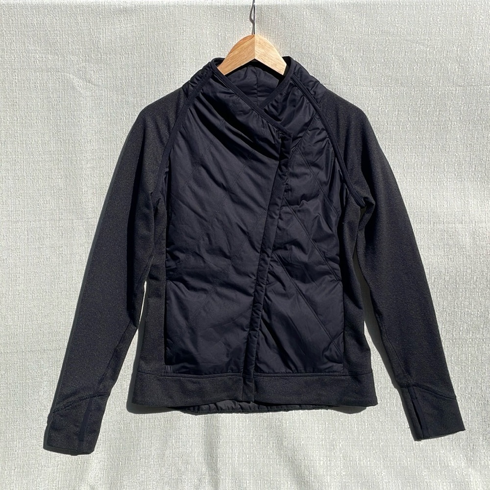 prAna Women's Polar Breeze Jacket  Black/Gray Size Small